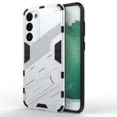 Per Samsung Galaxy S23 + 5G Punk Armor 2 in 1 PC + TPU antiurto per telefono con supporto invisibile (bianco)