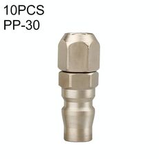 LAIZE PP-30 10 pezzi connettore pneumatico autobloccante tipo C a montaggio rapido