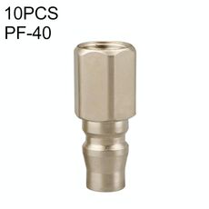 LAIZE PF-40 10 pezzi connettore pneumatico autobloccante tipo C a montaggio rapido