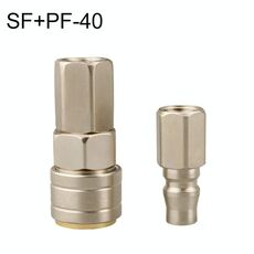 LAIZE SF + PF-40 10 pezzi connettore pneumatico autobloccante tipo C a montaggio rapido