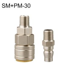 LAIZE SM + PM-30 10 pezzi connettore pneumatico autobloccante tipo C a montaggio rapido