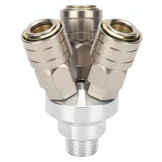 Componenti Pneumatici Autobloccanti LAIZE Triplet G1/2 Tipo C