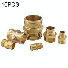 LAIZE 10 pz Connessione Interna Esterna Riducendo Filettatura Interna Filettatura Esterna, Calibro: 1 Punto-2 Punti