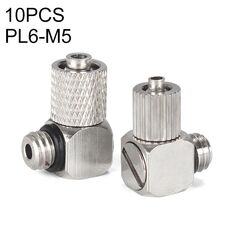 PL6-M5 LAIZE 10 pz Micro Trachea Quick Connector