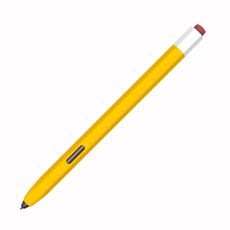 Custodia protettiva per penna stilo in silicone morbido LOVE MEI per Samsung Galaxy Tab S6 Lite P610/P615 (giallo)