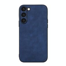 Per Samsung Galaxy S23 + 5G Custodia per telefono in PU texture Marocco (blu)