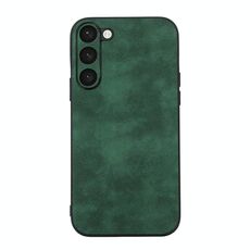 Per Samsung Galaxy S23 + 5G Marocco Texture PU Custodia per telefono (verde)