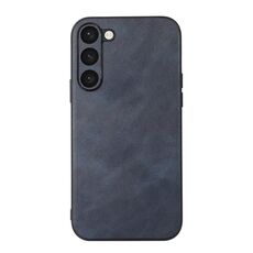 Per Samsung Galaxy S23+ 5G Custodia per cellulare in pelle bovina Texture PU (blu)
