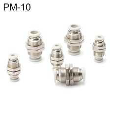 PM-10 LAIZE PM Raccordo Pneumatico Raccordo Rapido Passaparete Dritto