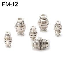 PM-12 LAIZE PM Passaparatia Raccordo Pneumatico Raccordo Rapido Dritto