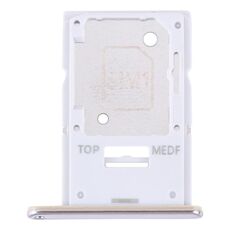 Vassoio per scheda SIM originale per Samsung Galaxy A54 SM-A546 + vassoio per scheda Micro SD (oro)