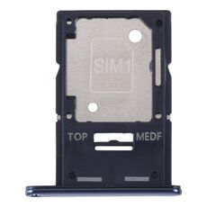 Vassoio per scheda SIM originale per Samsung Galaxy A54 SM-A546 + vassoio per scheda Micro SD (blu)