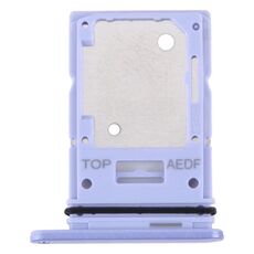 Vassoio per scheda SIM originale per Samsung Galaxy A54 SM-A546 + vassoio per scheda Micro SD (viola)