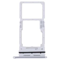 Per Samsung Galaxy A34 SM-A346 Vassoio scheda SIM originale + Vassoio scheda SIM / Micro SD (argento)