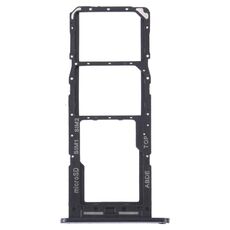 Per Samsung Galaxy A24 SM-A245 Vassoio per scheda SIM originale + Vassoio per scheda SIM + Vassoio per scheda Micro SD (Nero)