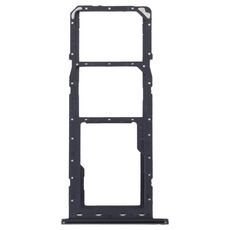 Per Samsung Galaxy M04 SM-M045F Vassoio per scheda SIM originale + Vassoio per scheda SIM + Vassoio per scheda Micro SD (Nero)