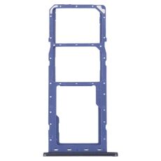 Per Samsung Galaxy M04 SM-M045F Vassoio per scheda SIM originale + Vassoio per scheda SIM + Vassoio per scheda Micro SD (Blu)
