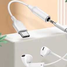 Adattatore jack per cuffie femmina da tipo C a 3,5 mm