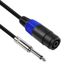 Cavo audio da 4 core Ommus femmina a maschio da 6,35 mm (0,3 m)