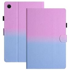 Custodia per tablet in pelle sfumata con cuciture per Samsung Galaxy Tab A 10.1 2019 T510 / T515 (viola blu)