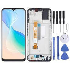 Schermo LCD OEM per assemblaggio completo di digitalizzatore vivo Y33S con cornice
