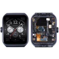 Schermo LCD originale per OPPO Watch 3 Pro Digitizer Assemblaggio completo con cornice (nero)
