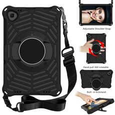 Custodia protettiva in silicone per tablet Lenovo Tab K10 Spider King (nero)