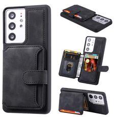 Per Samsung Galaxy S21 Ultra 5G Skin Feel Dream Pennello antifurto Custodia per cellulare portatile antiurto (nero)
