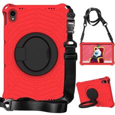 Custodia protettiva in silicone per tablet Lenovo Tab P11 TB-J606 Spider King (rosso)