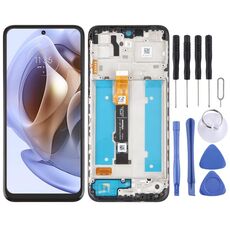 Schermo LCD originale per Motorola Moto G31 Digitizer Assemblaggio completo con cornice