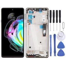 Schermo LCD originale per Motorola Moto Edge 20 Digitizer Assemblaggio completo con cornice