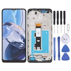 Schermo LCD originale per Motorola Moto E22 / E22i Digitizer Assemblaggio completo con cornice