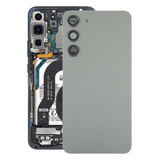 Per Samsung Galaxy S23+ SM-S916B Coperchio posteriore batteria in vetro OEM con copriobiettivo fotocamera (verde)