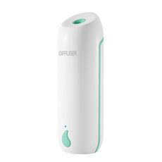 Spruzzatore di incenso a tempo automatico per macchina per aromaterapia, macchina singola, senza olio essenziale (1.0 bianco verde)