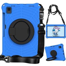 Custodia protettiva in silicone per Samsung Galaxy Tab S5e T720 Spider King (blu)