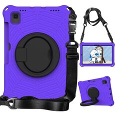 Per Samsung Galaxy Tab S5e 10.5 2019 SM-T720/T725 Custodia protettiva in silicone per tablet Spider King (viola)