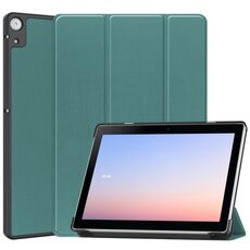 Per Docomo dtab D-51C Custodia per tablet in pelle Custer Texture 3-Fold (verde)