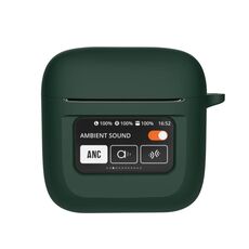 Custodia protettiva per auricolari wireless in silicone JBL Tour Pro 2 (verde intenso)