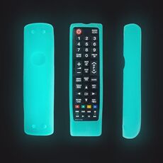 Custodia per telecomando Samsung BN59-01303A/01199F 2 pezzi (blu fluorescente)