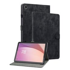 Per Lenovo Tab M8 4a generazione TB-300FU Custodia per tablet in pelle con motivo tigre (nero)