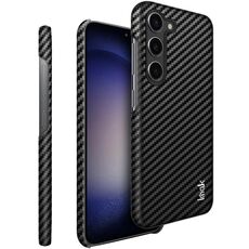 Per Samsung Galaxy S23 5G imak Ruiyi Series Custodia in fibra di carbonio PU + PC (nero)