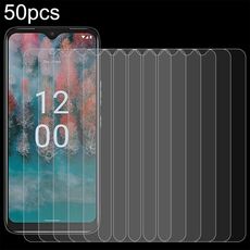 Per Nokia C12 Plus 50 pezzi 0,26 mm 9H 2,5D Pellicola in vetro temperato
