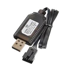 Cavo di ricarica USB per batteria al litio da 10 pezzi 7,4 V 18650 (SM-4P)