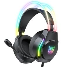 Cuffia da gioco cablata X26 USB + 3,5 mm RGB (nera)