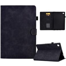 Per Huawei Matepad 10.4 2022 Custodia per tablet in pelle a conchiglia con sorriso in rilievo (nero)