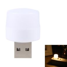 Mini luce notturna USB a LED da 100 lm (bianco caldo)