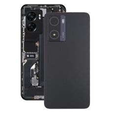 Per OPPO A57 5G Cover posteriore batteria originale con copriobiettivo fotocamera (nero)