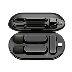 Microfono lavalier wireless da uno a due K63 con microfono per registrazione video con riduzione del rumore della scatola di ricarica, specifiche: interfaccia di tipo C