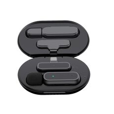K61 Microfono lavalier wireless one to one con microfono di registrazione video con riduzione del rumore della scatola di ricarica, specifiche: interfaccia di tipo C