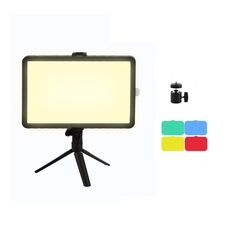 8 pollici 3200-5500K Luce di riempimento live a schermo piatto per fotografia a tre colori, specifiche: piccolo treppiede